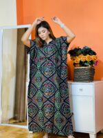 China Linen Kaftan Maxi KAF116 - Image 2