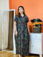 China Linen Kaftan Maxi KAF116