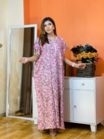 China Linen Kaftan Maxi KAF119