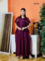 China Linen Kaftan Maxi KAF140