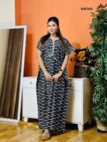 China Linen Kaftan Maxi KAF141