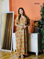 China Linen Kaftan Maxi KAF143