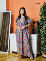 China Linen Kaftan Maxi KAF145