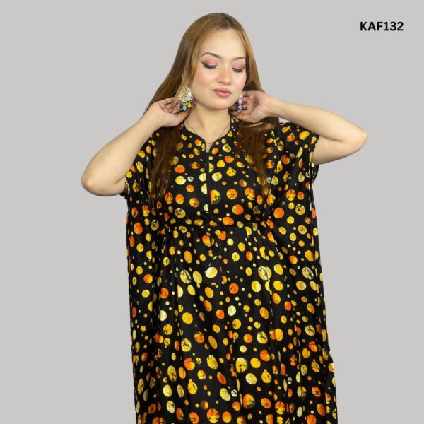 Premium Quality Linen Kaftan Maxi KAF132