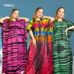 Tye Dye Batik Kaftan Maxi Combo Pack TDK011